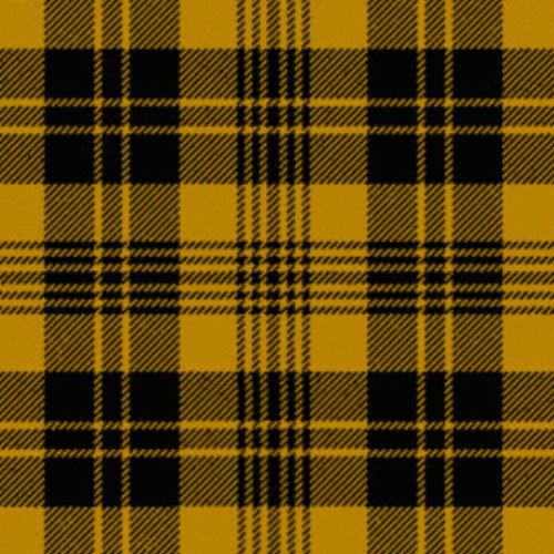 Justus Black & Gold Tartan