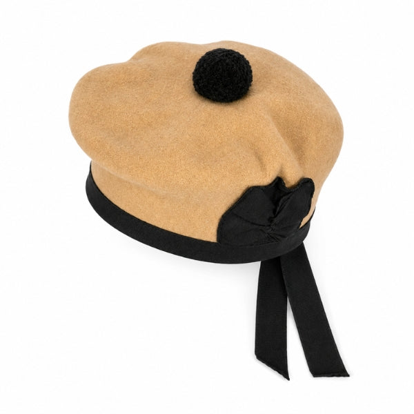 Khaki Balmoral Bonnet Hat