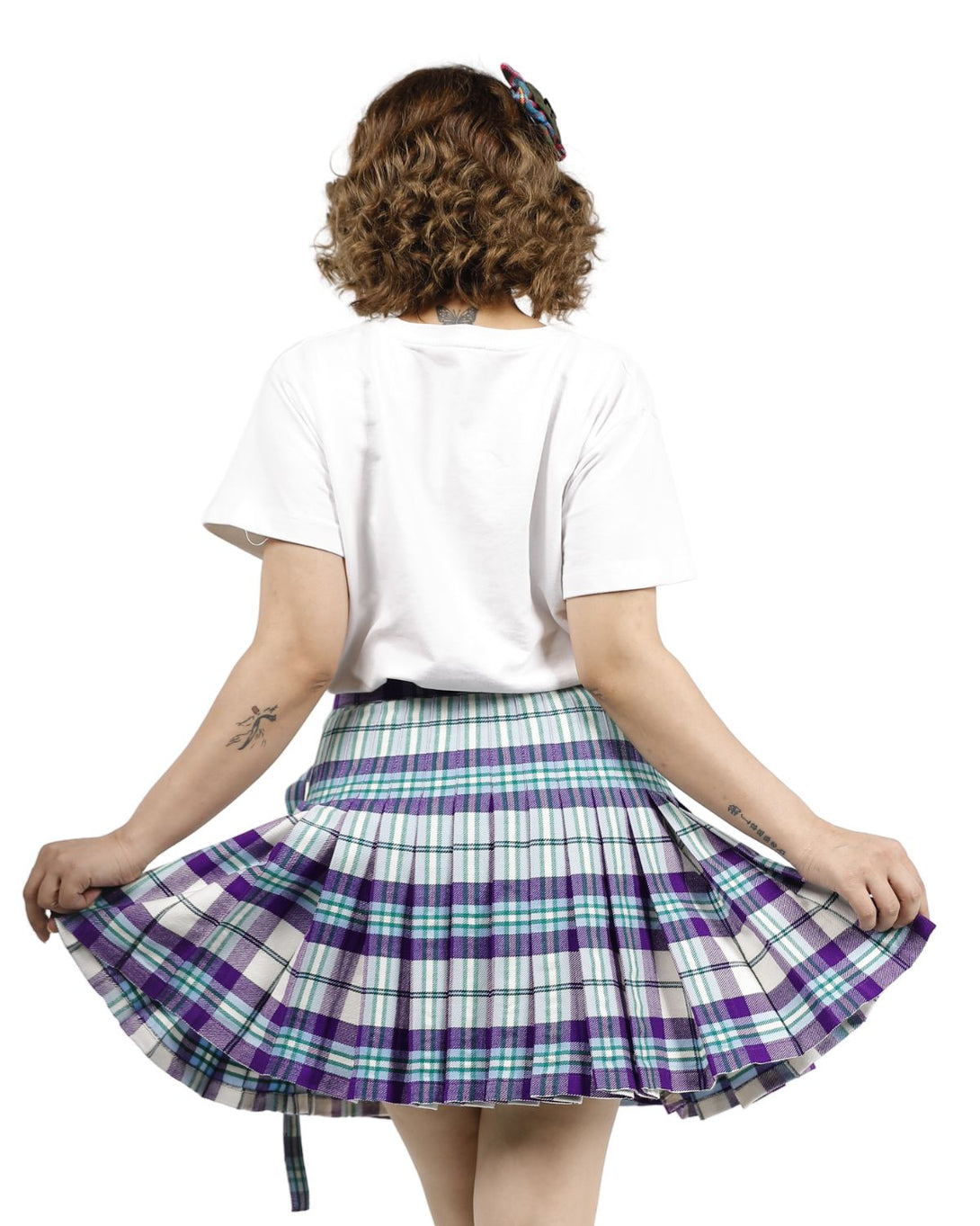 Buy women tartan skirt