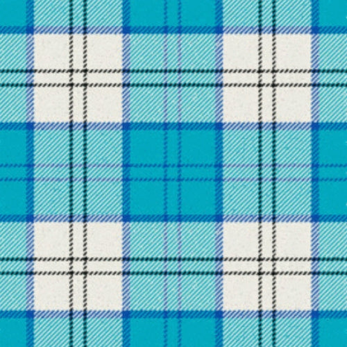 Lennox Dress Turquoise Tartan