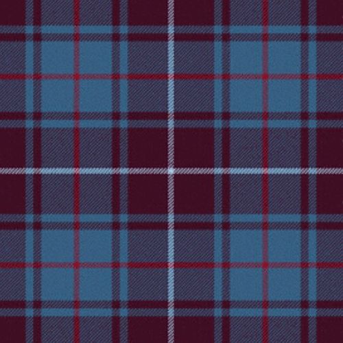 MacArthur-Fox Blue tartan swatch