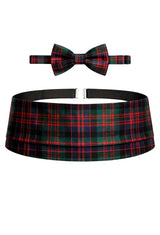 MacDonald Tartan Cummerbund & Bow Tie Set