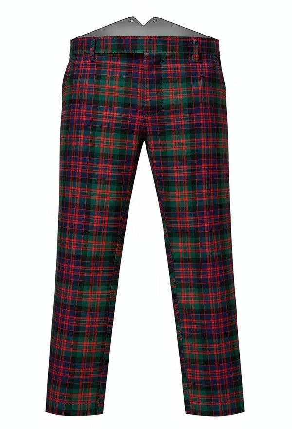 MacDonald Men's Fishtail Back Tartan Trew