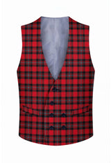 MacGregor Double Breasted Tartan Waistcoat