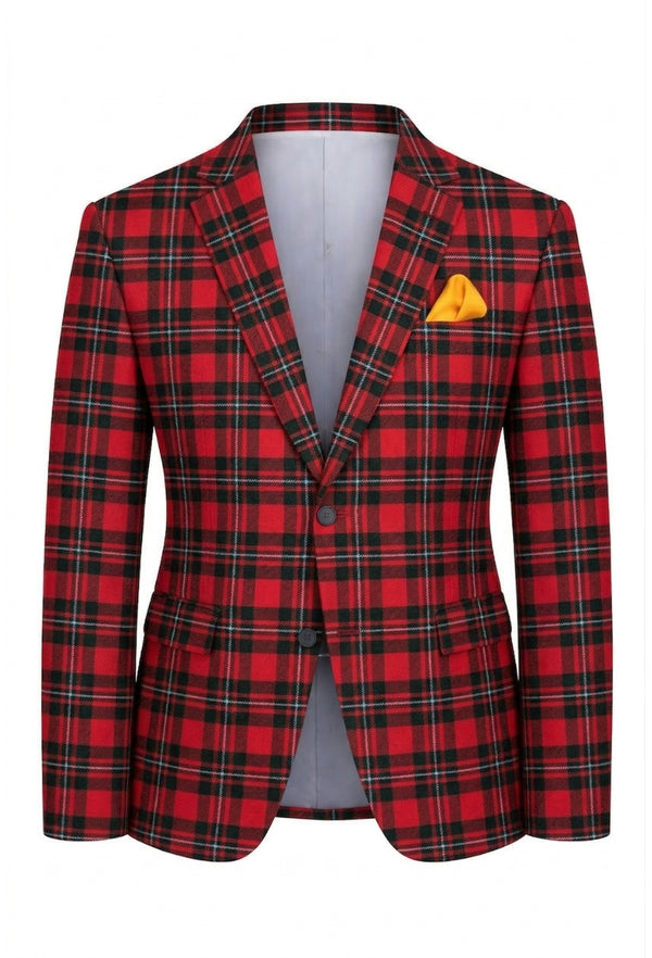 MacGregor Men's Tartan Suit Jacket