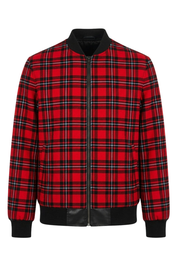 MacGregor Plaid Bomber Jacket