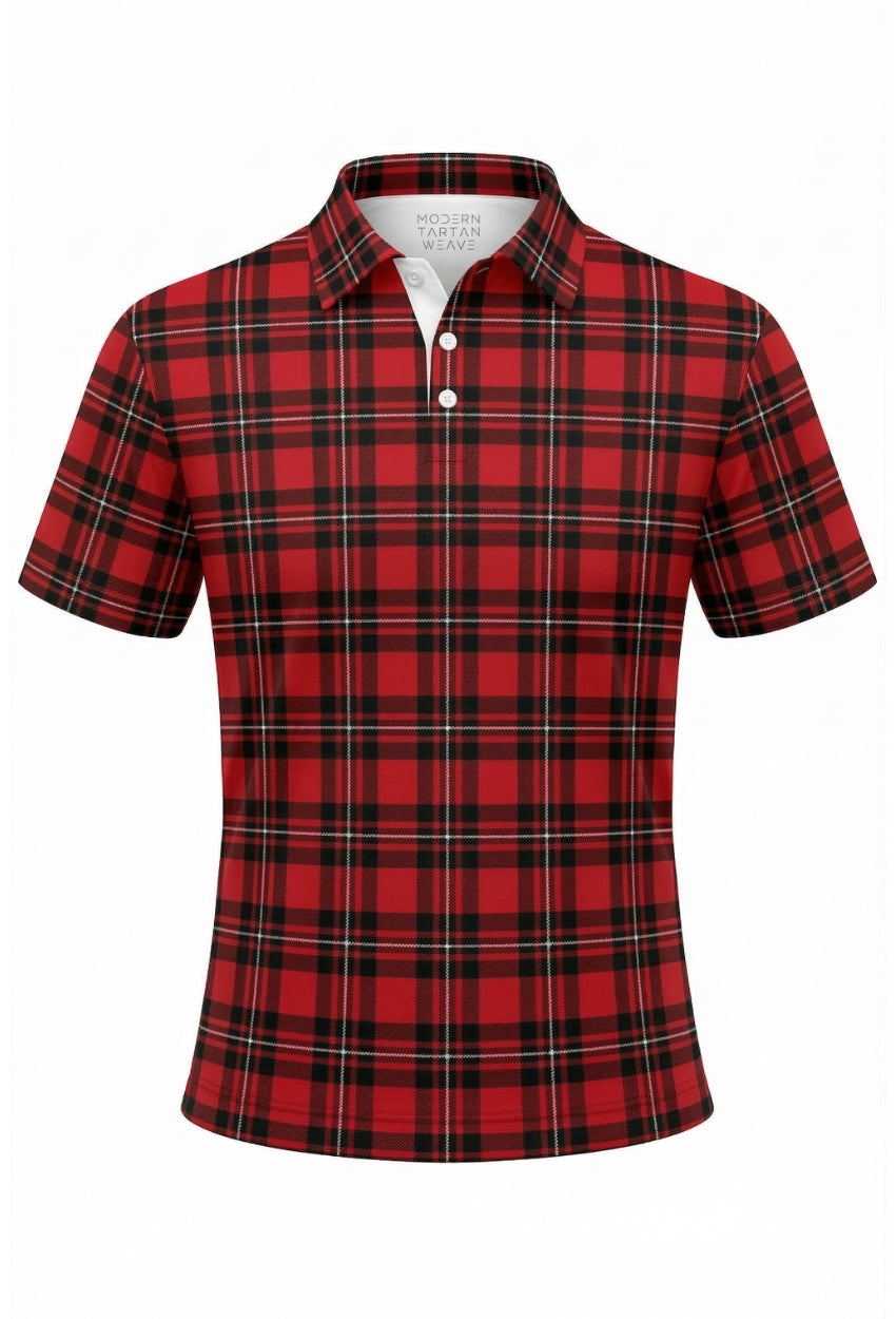 MacGregor Plaid Polo Shirt