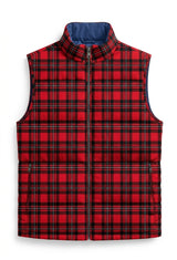 MacGregor Plaid Sleeveless Puffer Jacket