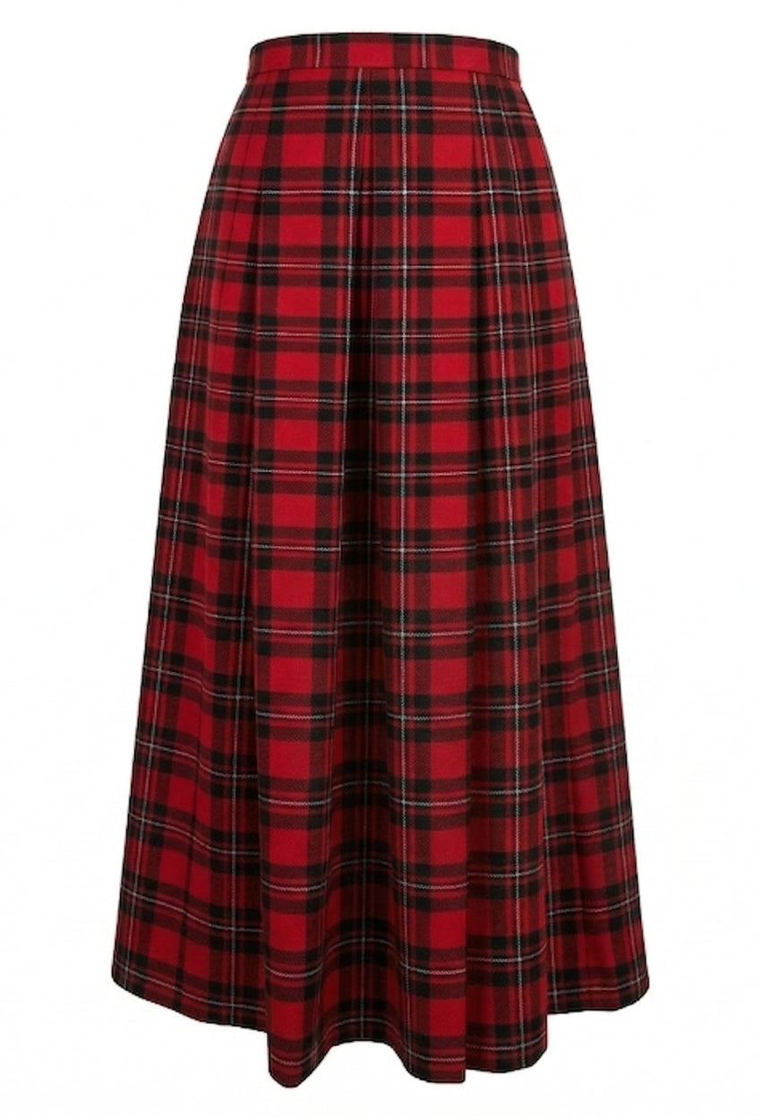 MacGregor Side Fasten Maxi Skirt – Vintage Urban Style