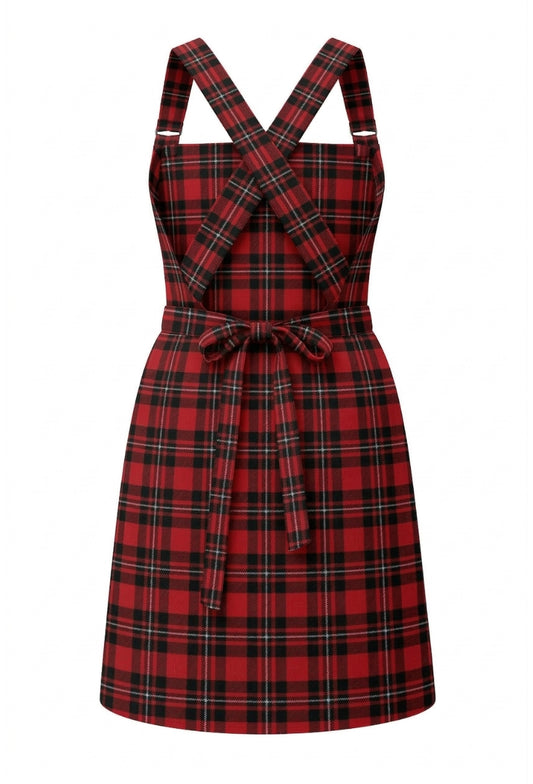 MacGregor Tartan Cross Back Apron