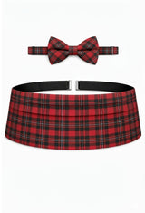 MacGregor Tartan Cummerbund & Bow Tie Set