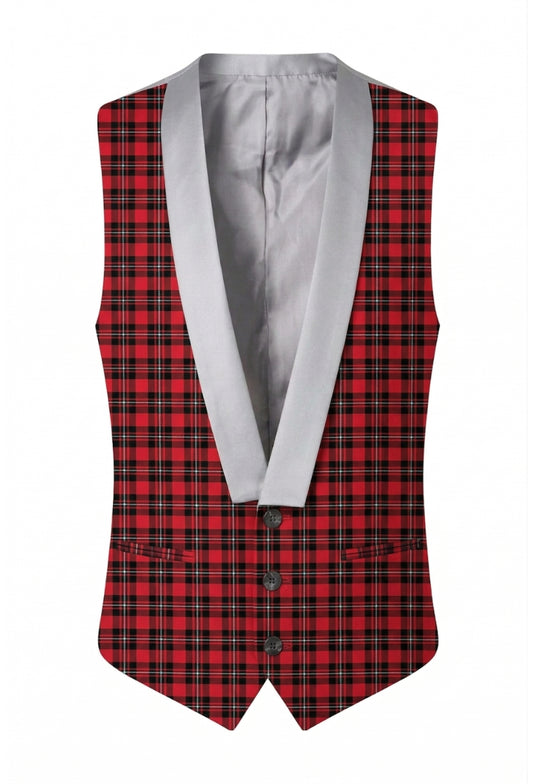 MacGregor Tartan Vest With Lapels