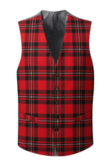 MacGregor Tartan Waistcoat with Straight Cut Bottom