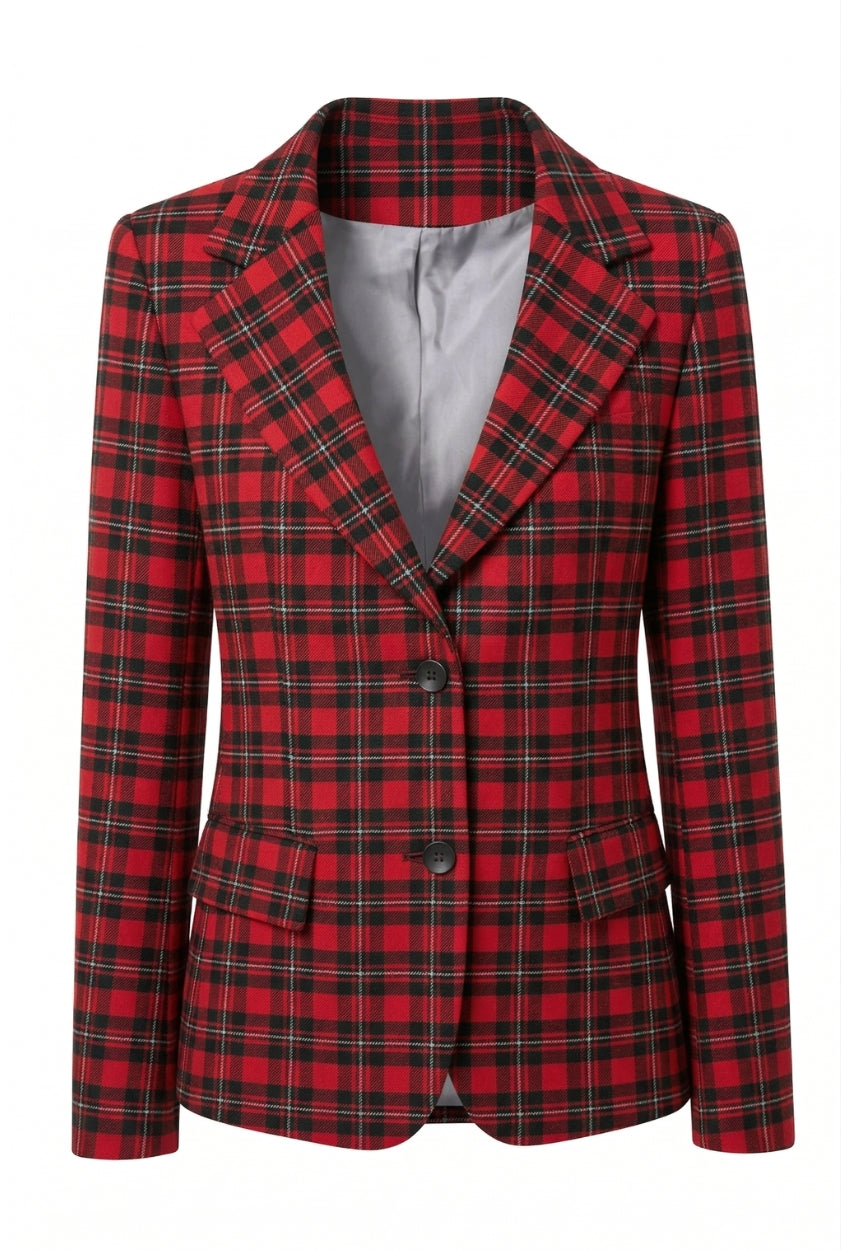 Macgregor Tartan Women's Tartan Jacket 2 Button Fastening