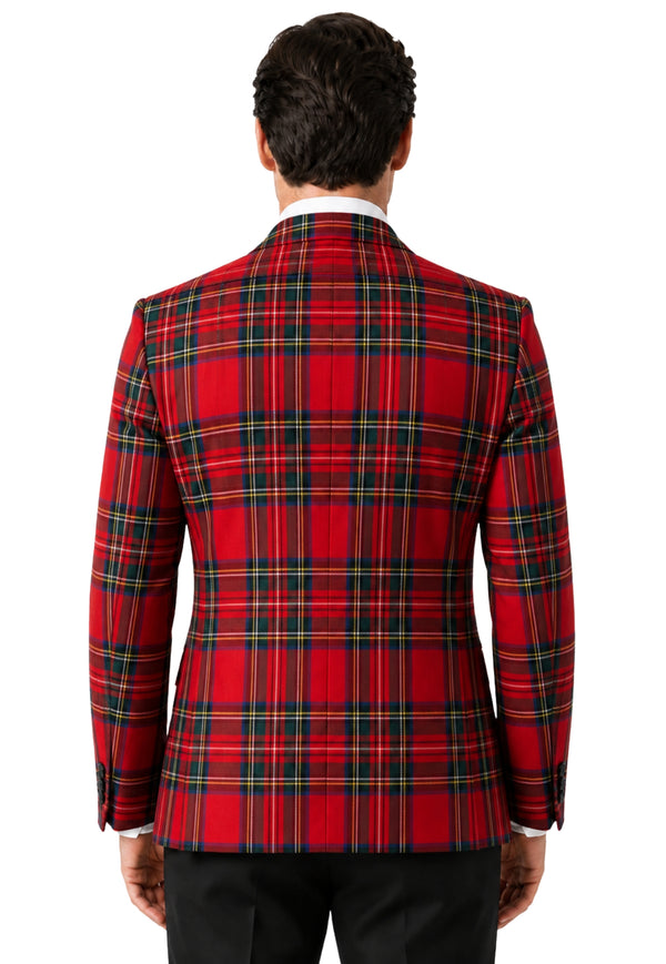 Fraser Men's Double Breasted Tartan Dinner Jacket