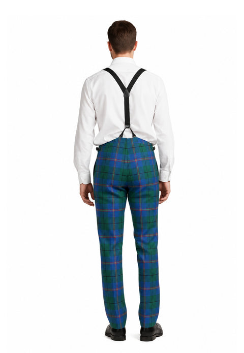 Men's Fishtail Back Tartan Trew