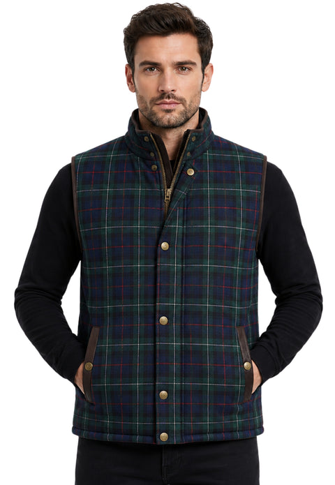 Fraser Tartan Gilet