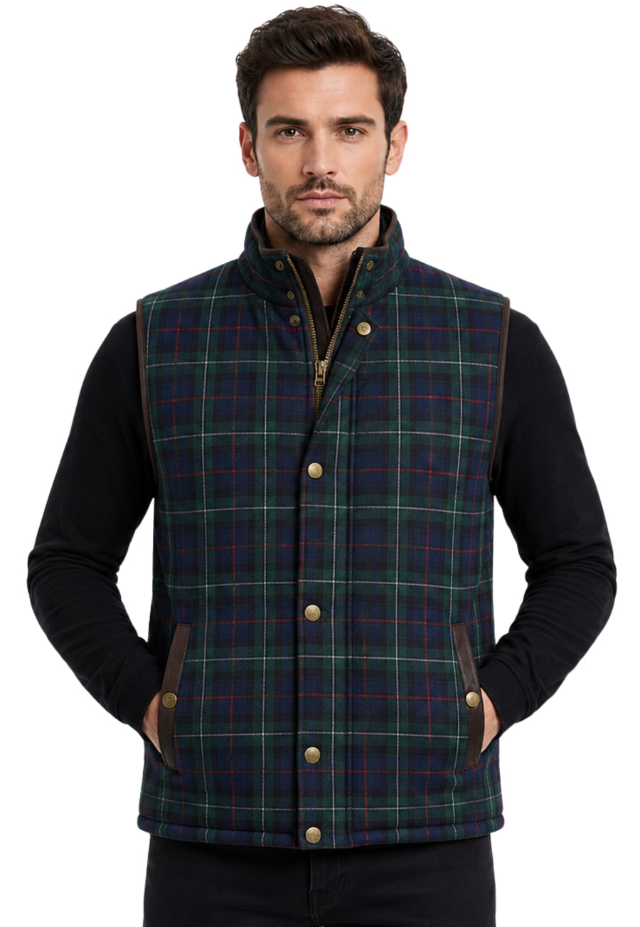 MacDonald Men's Tartan Gilet