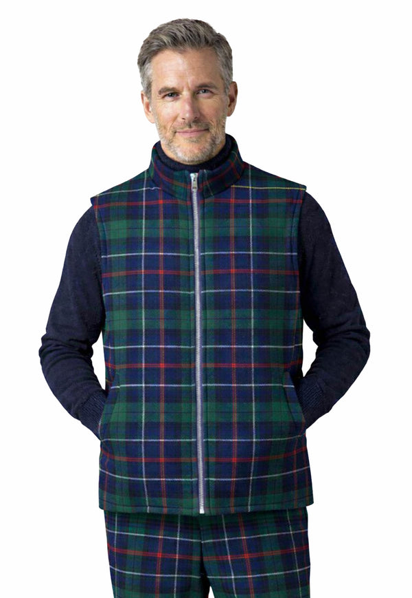 Men's Tartan Gilet