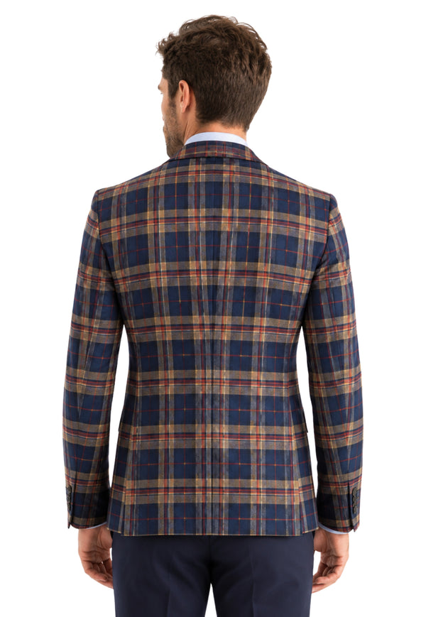 Black Watch Men's Tartan Suit Jacket