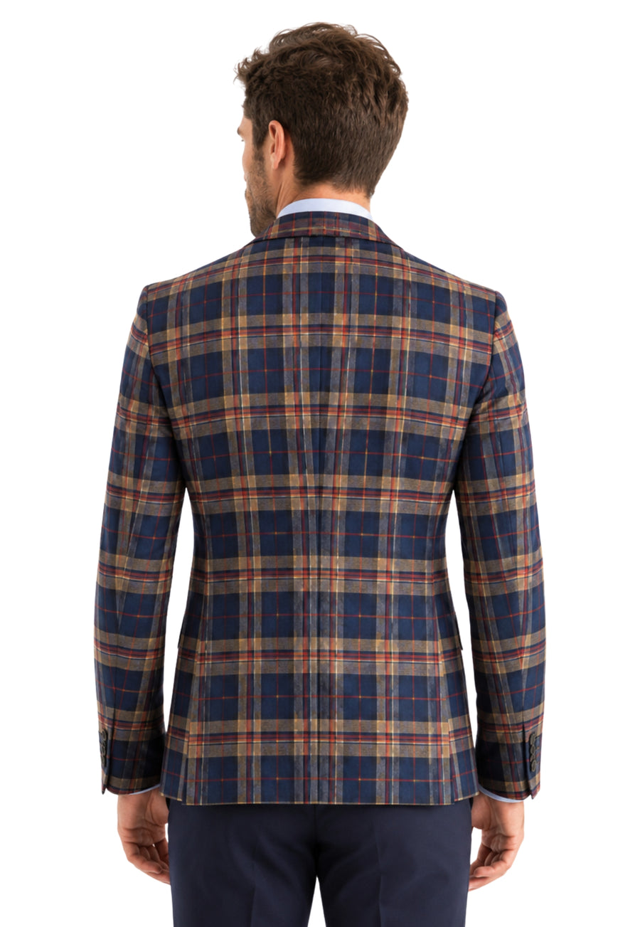 Fraser Men's Tartan Suit Jacket