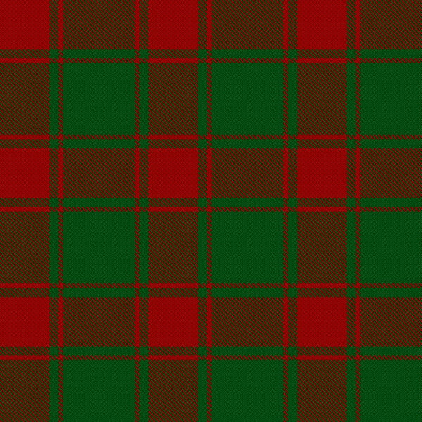 Middleton Modern Tartan Crest 2D T-shirt - Alba Skull Style