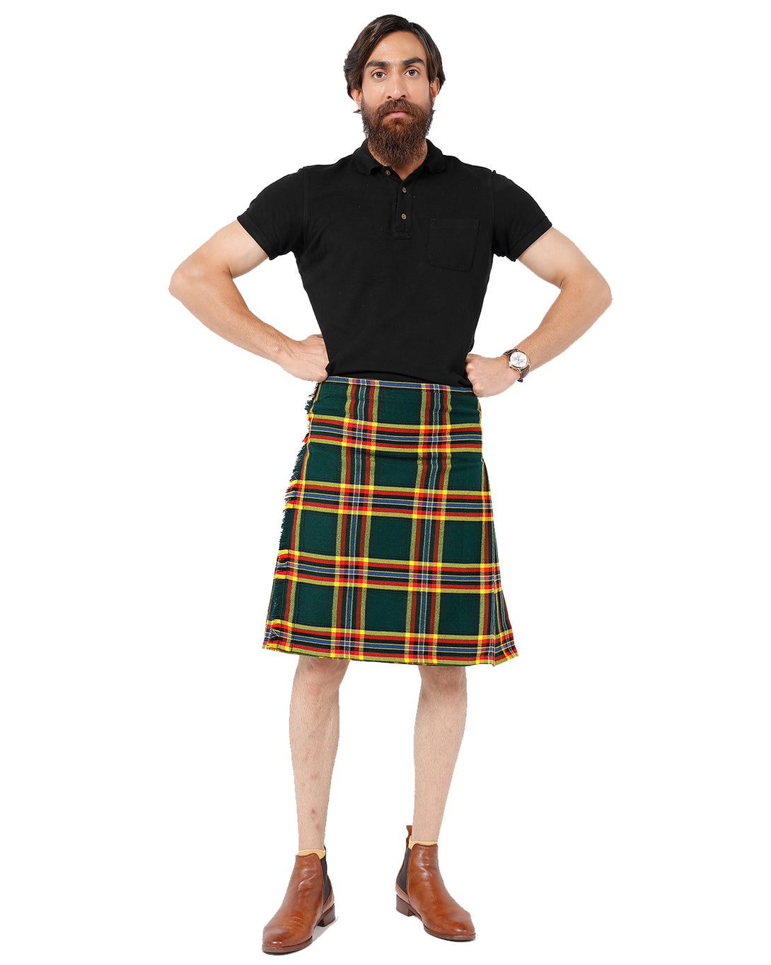 Moran Family Ubique Bespoke Kilt for sale