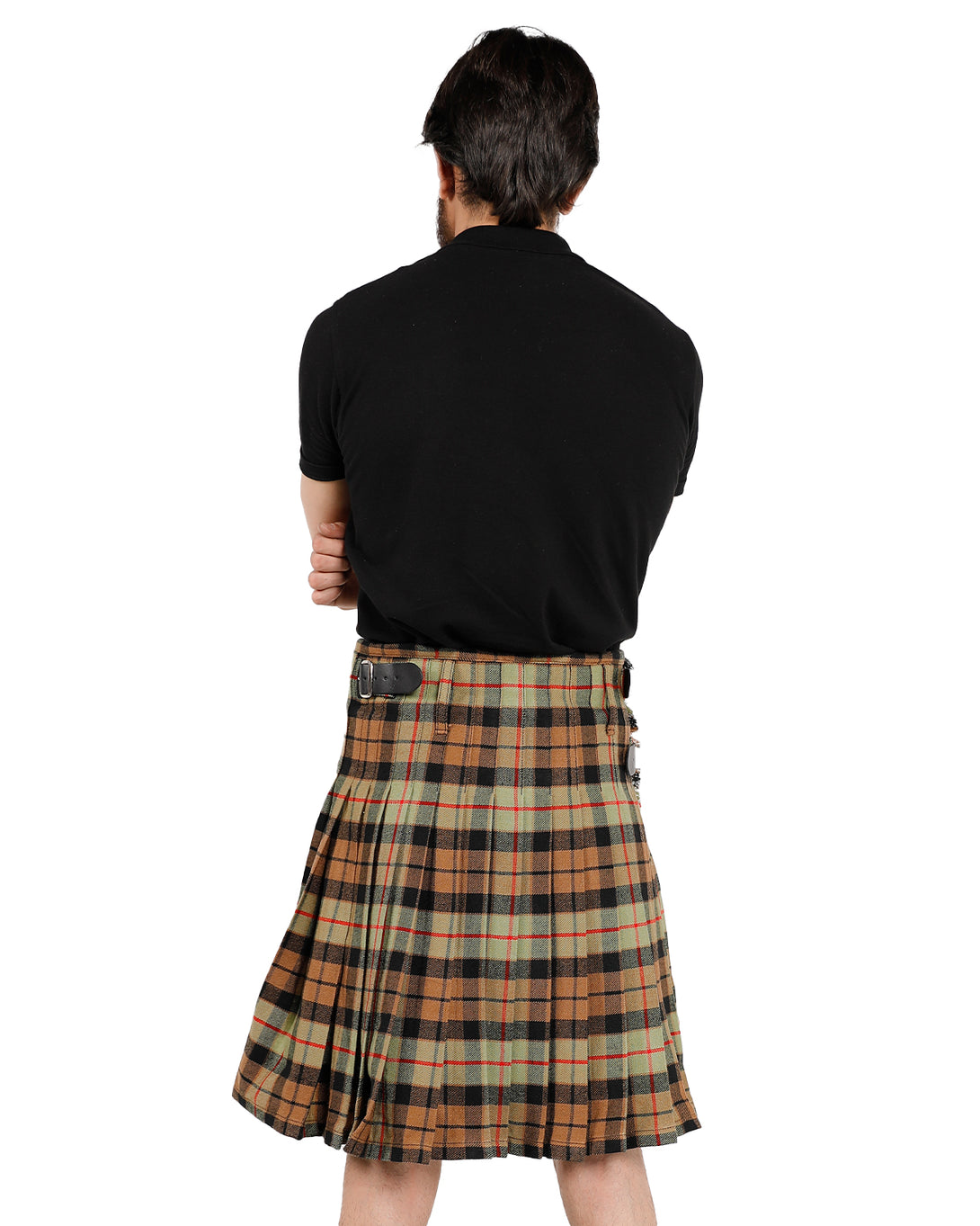 Back look of Morrison hunting Weathered Bespoke kilt