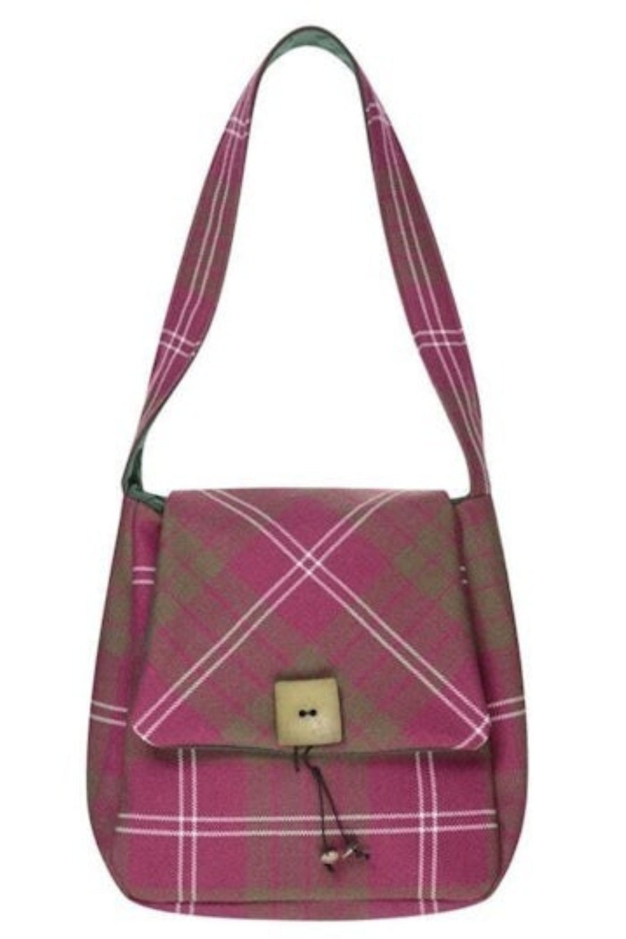 Buchanan Multi Pockets Tartan Shoulder Bag