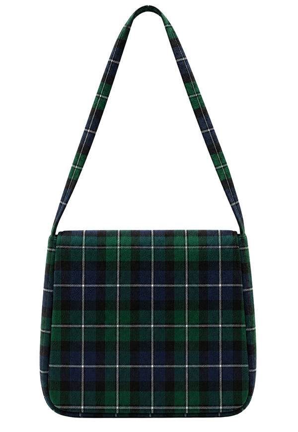 MacPherson Multi Pockets Tartan Shoulder Bag