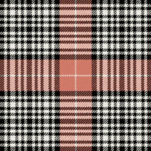 Napier Rose tartan swatch
