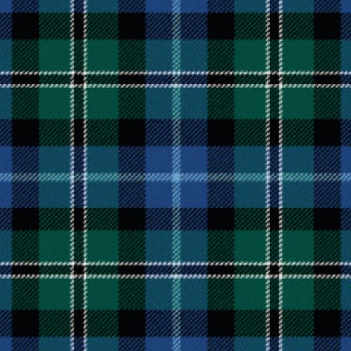 New York Fire Dept Pipe Band tartan swatch