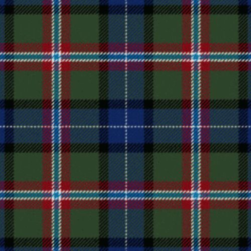 Norway tartan swatch