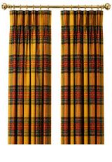 Pencil Pleat Tartan Curtains