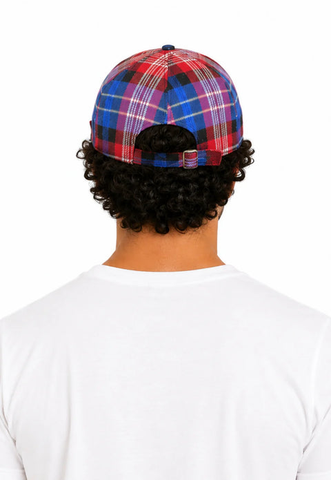 Black Watch Plaid Golf Cap
