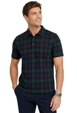 Royal Stewart Plaid Polo Shirt
