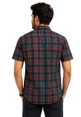 Fraser Plaid Short Sleeve Button Shirt