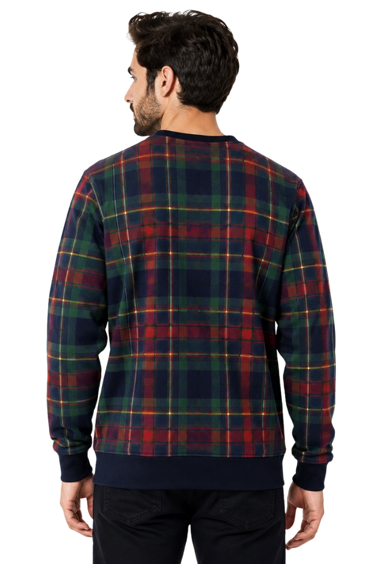 Campbell Plaid Sweatshirt
