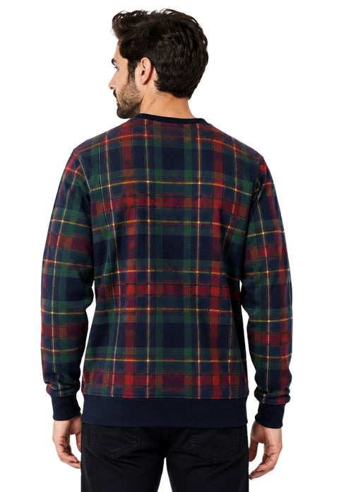 Plaid Sweatshirt