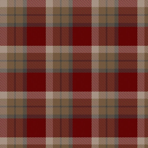 Plaid Wine tartan swatch