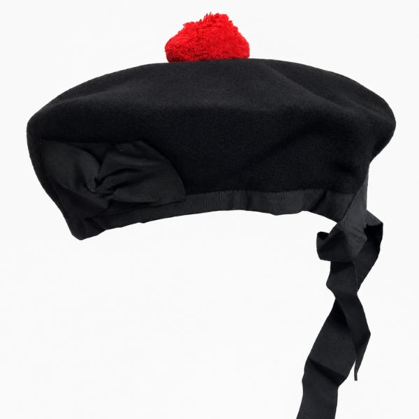 Plain Wool Balmoral Bonnet Hat