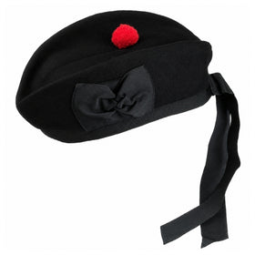 Plain Wool Glengarry Cap
