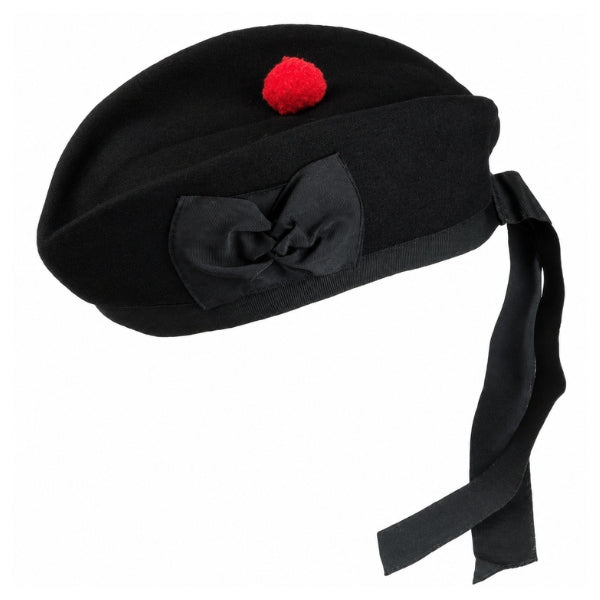 Plain Wool Glengarry Cap