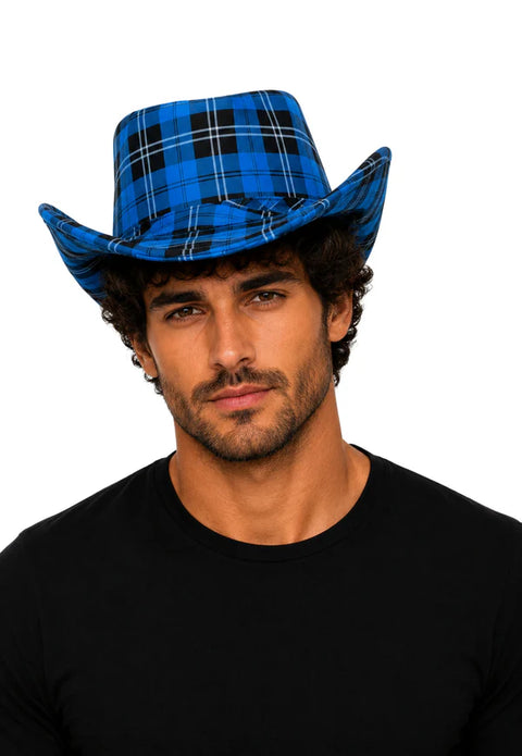 Campbell Tartan Cowboy Hat