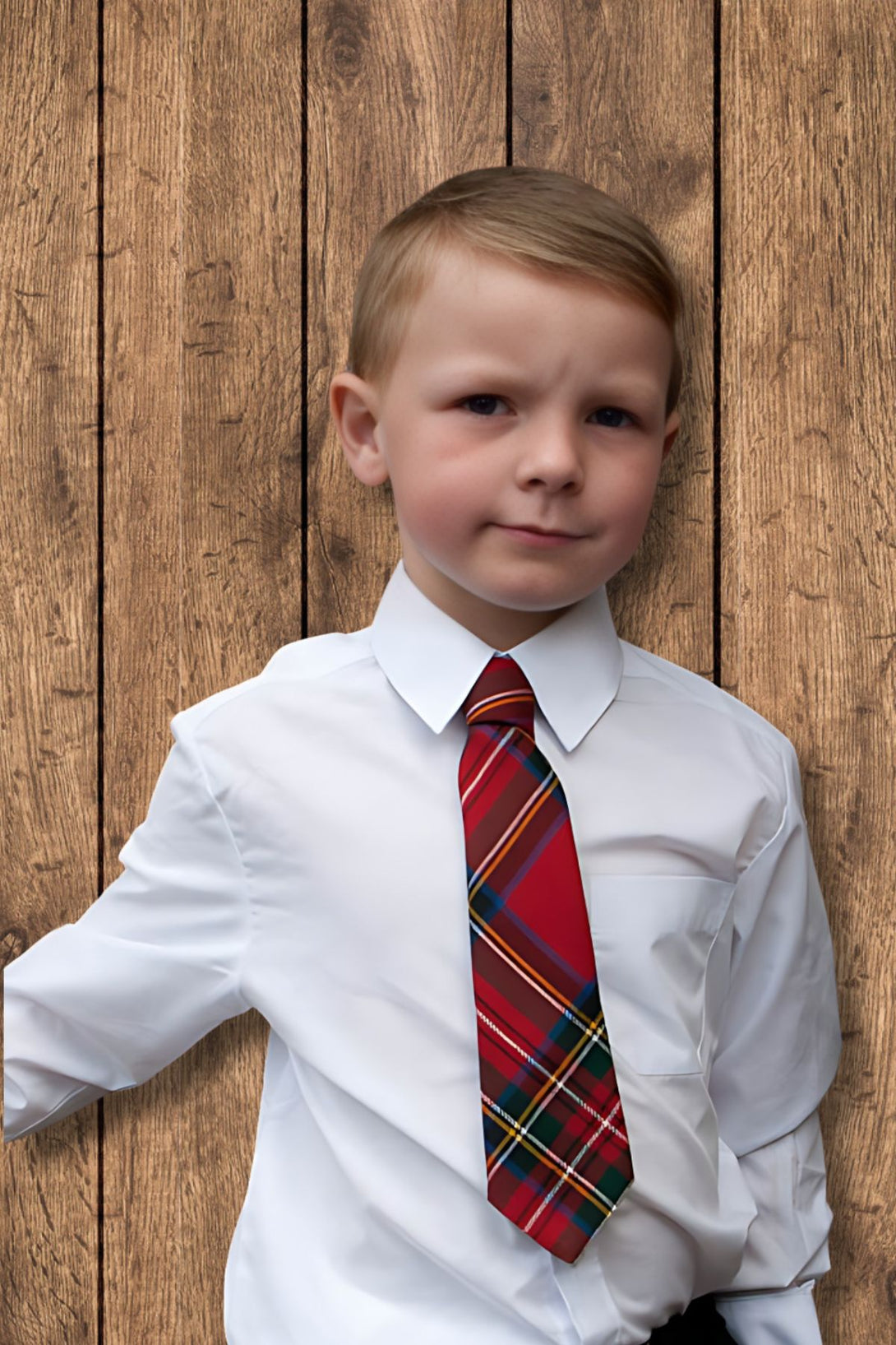 Premium Boy's Tartan Tie