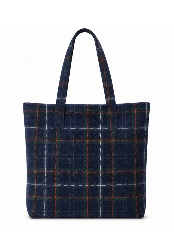 Tartan Cotton Tote Bag