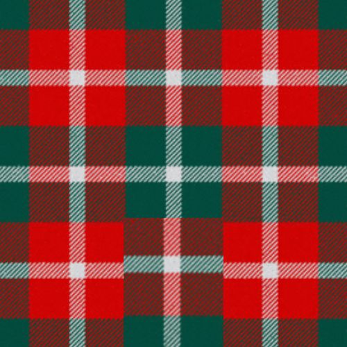 Quaboos Regimental Pipers Plaid tartan swatch