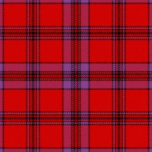 Red Hatters United tartan swatch