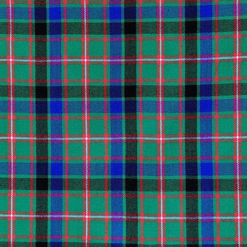 Reid Green tartan swatch