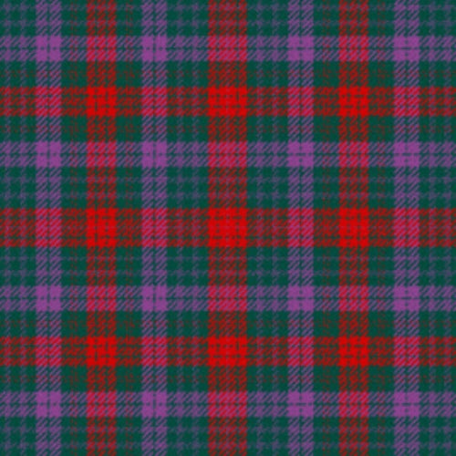 Ross Wilsons tartan swatch